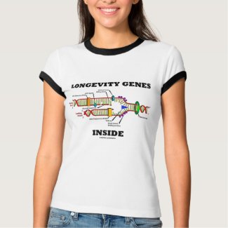 Longevity Genes Inside (DNA Replication) shirt