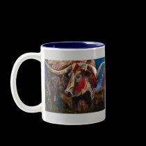 Longhorn Bull Business Mug