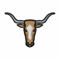 Longhorn Head embroidered shirts