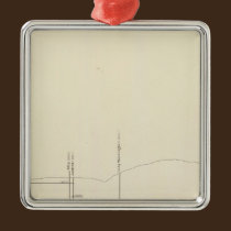 Longitudinal Vertical Projection III Comstock Lode ornaments