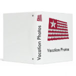 Long's Expedition Flag 3 Ring Binders