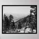 Longs Peak and the Continental Divide 1922 Posters