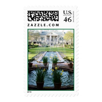 Longue Vue House & Gardens Spanish Court stamp