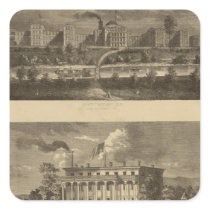 Longview Asylum, Ohio Sticker