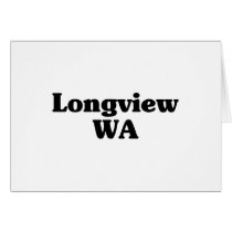 Longview  Classic t shirts Greeting Cards