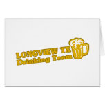 Longview Drinking Team tee shirts cards