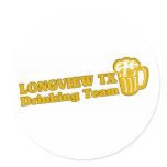 Longview Drinking Team tee shirts Stickers