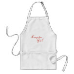 Longview Girl tee shirts Apron