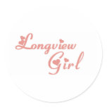 Longview Girl tee shirts Stickers