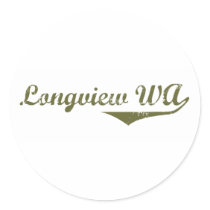 Longview  Revolution t shirts Sticker