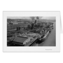 Longview, WA - Port View from Air Card