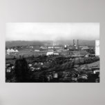 Longview, WA View of Long-Bell Lumber Co Print