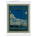 Longview, Washington Advertising Poster cards