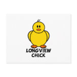 Longview Washington Chick Postcard