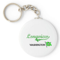 Longview Washington City Classic Keychain