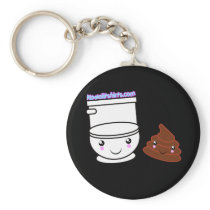 Loo & Poo Kawaii friends t-shirts & more Key Chain