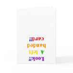 Look!! a Left Handed Card!!