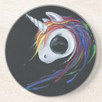 Look! A ugly one-horned mule! coasters