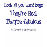 Look all you want boys shirt