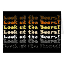 Look at the Bears! Card