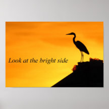 Look at the bright side poster
