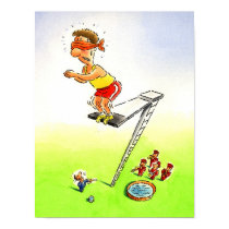 Look before you leap! posters