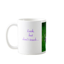 Look but don't touch...Thistle Mug