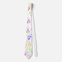 Look, Daddy, I made you a tie!