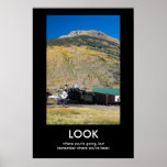 Look Demotivational Poster posters