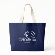 Look for the Leaping Bunny bags