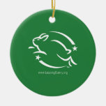 Look for the Leaping Bunny Christmas Tree Ornaments