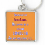Look For The Union Label keychains