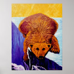 Look in his eyes  Polar bear Posters