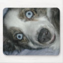 Look into my eyes! 
mousepad