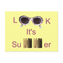 Look it's Summer postcards