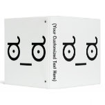 Look of Disapproval binders