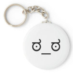 Look of Disapproval Key Chain