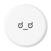 Look of Disapproval Refrigerator Magnet