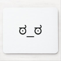 Look of Disapproval Mouse Pad