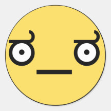 Look of Disapproval Sticker