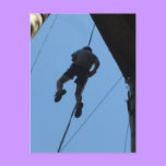Look Out Below Postcard