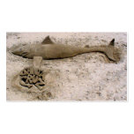 Look Out! Sand Shark business cards