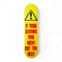 look out skate board decks