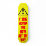 look out skate board decks