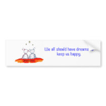 Look toward the stars bumper stickers