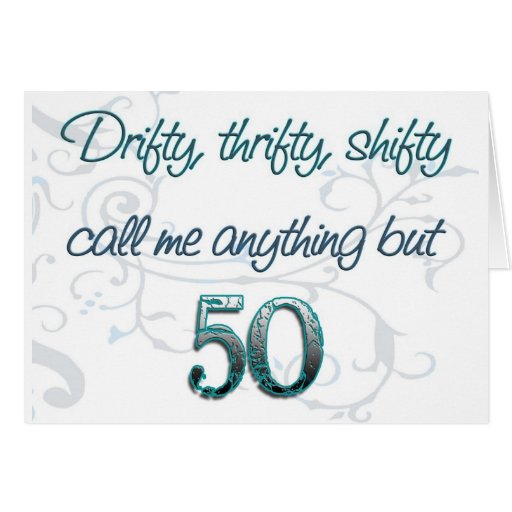 Look Who Is Turning Fifty Card Zazzle