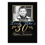 Look Who's 30 Photo Personalized Announcement