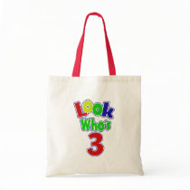 Look Who's 3 Tote Bags