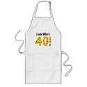 Look  Who's 40 aprons