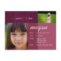 look who's turning five • Birthday Invitation postcards